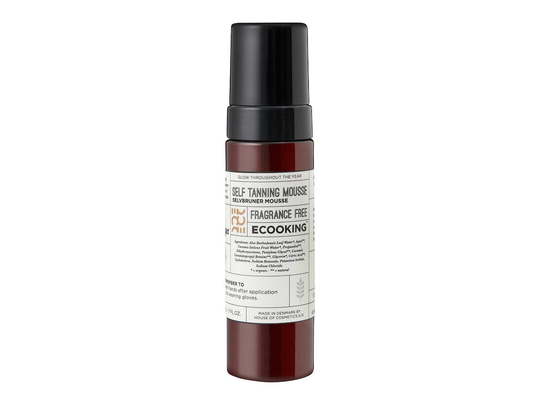 Self Tanning Mousse, 200 ml Ecooking Brun utan sol - Kropp
