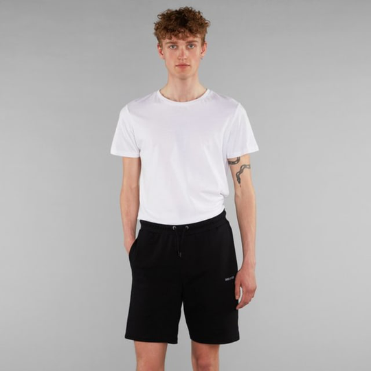 Sweatshorts Halmstad Dedicated Logo Black