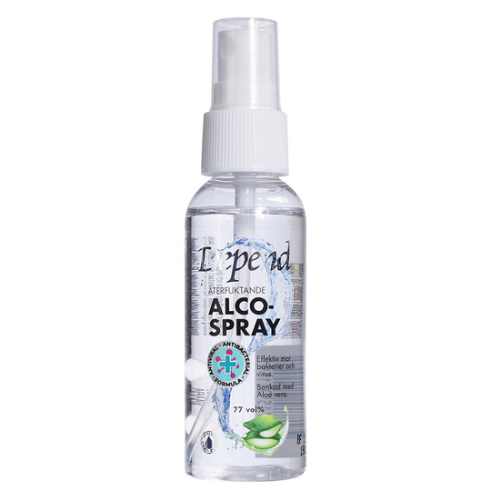 Depend Alcogel Spray