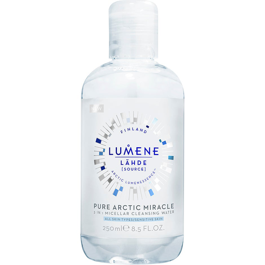 Lumene LÄHDE Pure Arctic Miracle 3-in-1 Micellar Cleansing Water, Lumene Remover