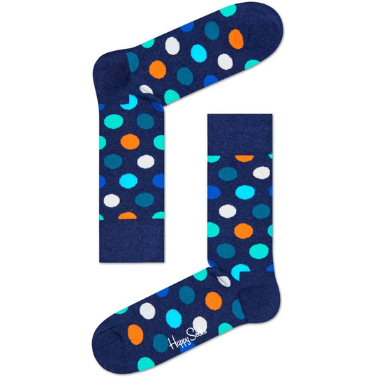 Big Dot Sock - Blue, Happy Socks För honom
