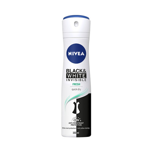 Deo Black & White Invisible Fresh Spray