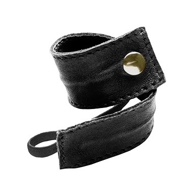 Corinne Leather Band Short Bendable Black
