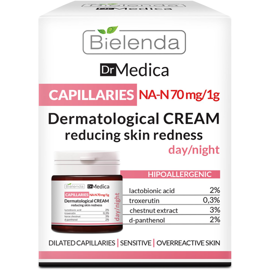 Bielenda DR MEDICA CAPILLARY SKIN Dermatologic anti-redness face cream