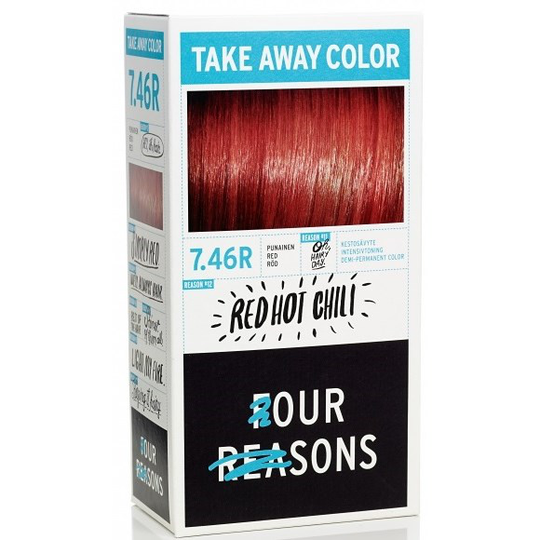 Four Reasons Take Away Color (Röd) 7.46R Red Hot Chili