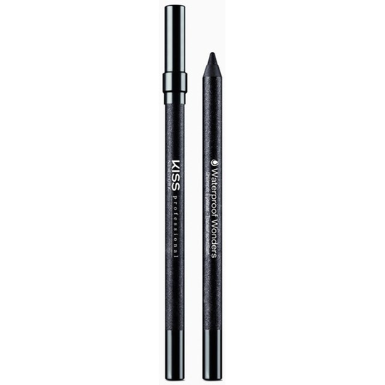 Kiss New York Waterproof Wonders Eyeliner Black Shimmer
