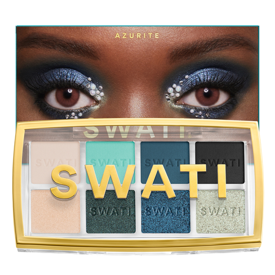 SWATI Cosmetics Lenses Eye Shadow Palette Azurite