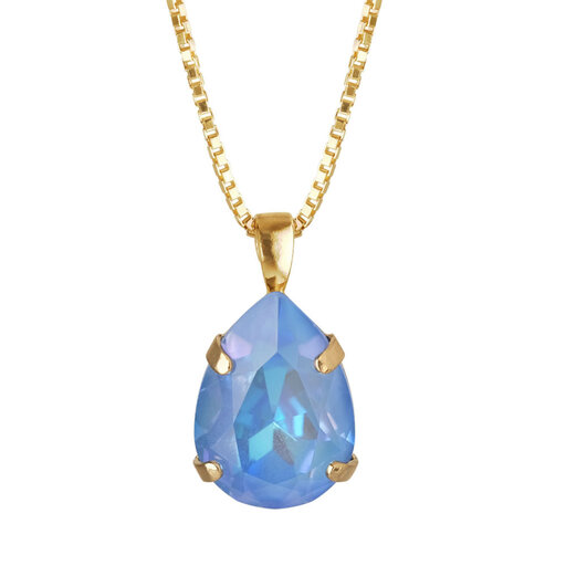 Mini Drop Necklace Ocean Blue Delite