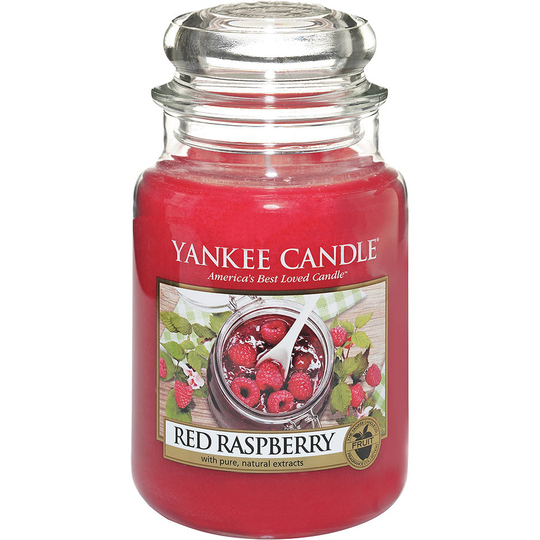 Red Raspberry, 623 g Yankee Candle Doftljus