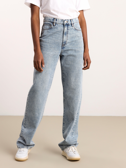 FRANKA High waist jeans med extra långa ben