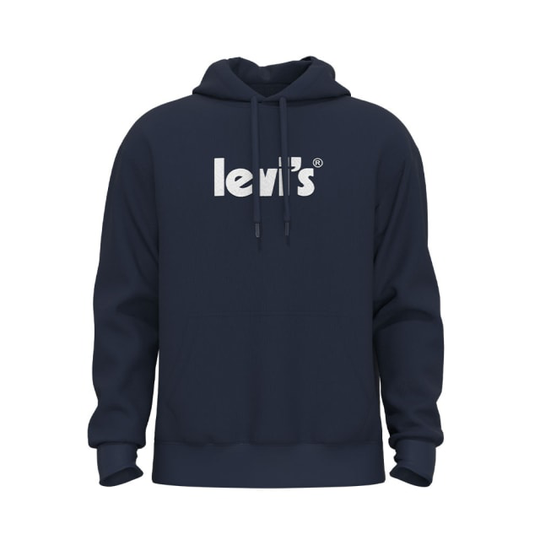 Relaxed Graphic Po Poster Hoodie Dress