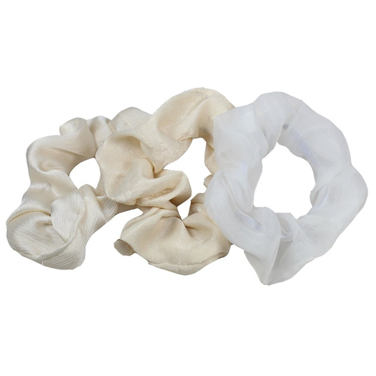 LYKO Set Med Scrunchie White