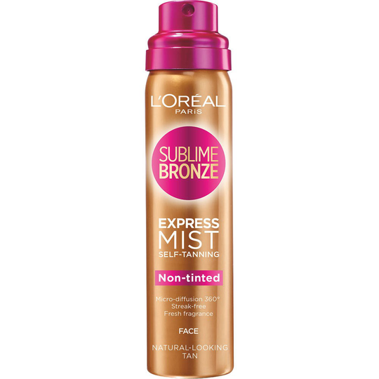 Loreal Paris Sublime Bronze Self-Tanning Dry Mist for Face 75 ml