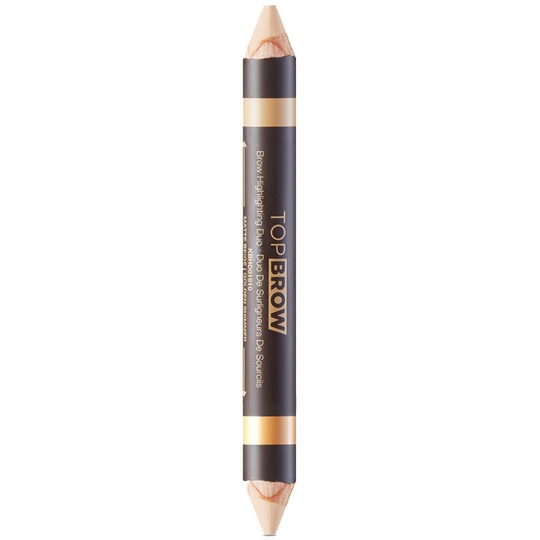 Kiss New York Top Brow Highlighting Duo Matte Beige Golden Shimmer