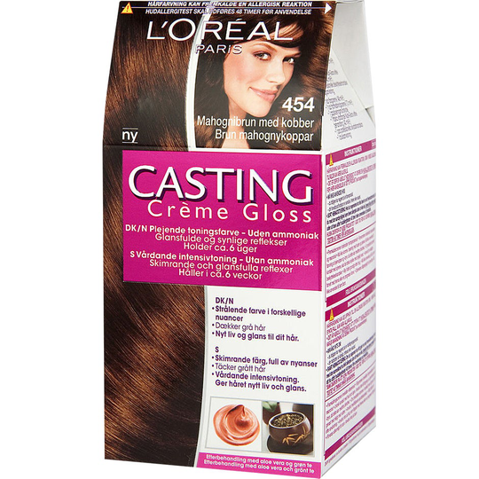 L'Oréal Paris Casting Crème Gloss 454 Brun Mahognykoppar, L'Oréal Paris Färg