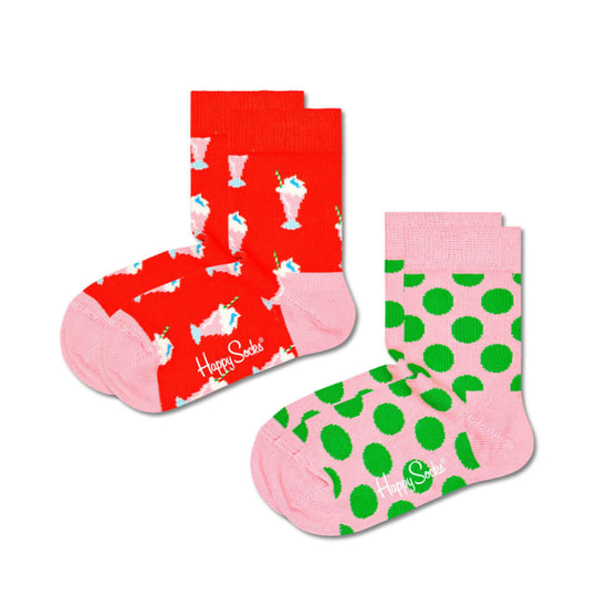2-Pack Kids Milkshake Sock