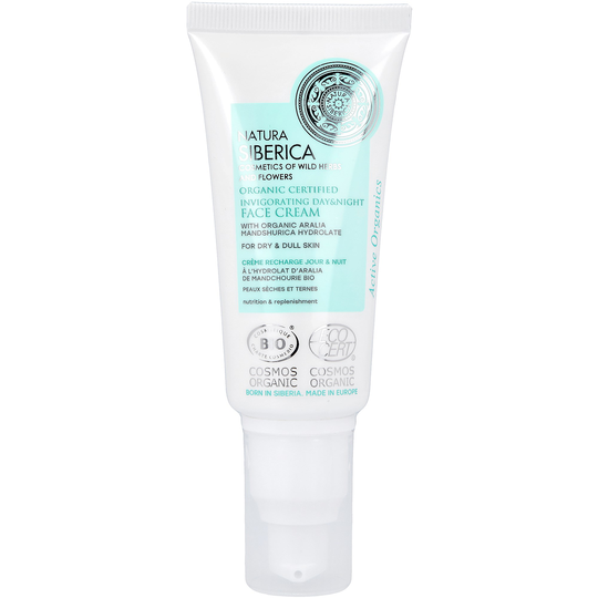 Natura Siberica Organic Certified Invigorating Face Day & Night Cream