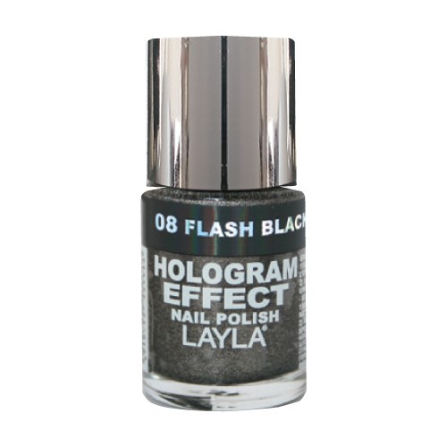Layla Hologram Effect Flash Black 08