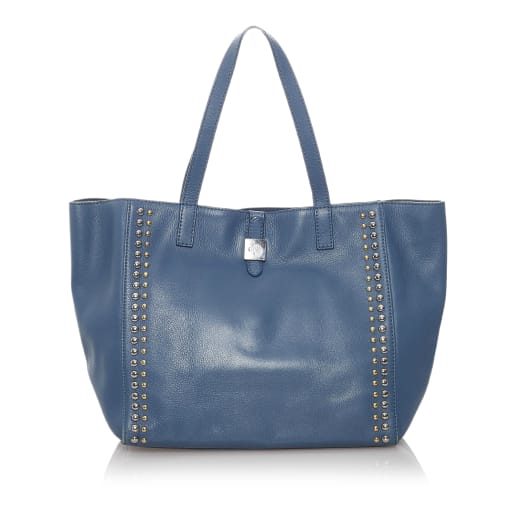 Mulberry Studded Tessie Leather Tote Bag