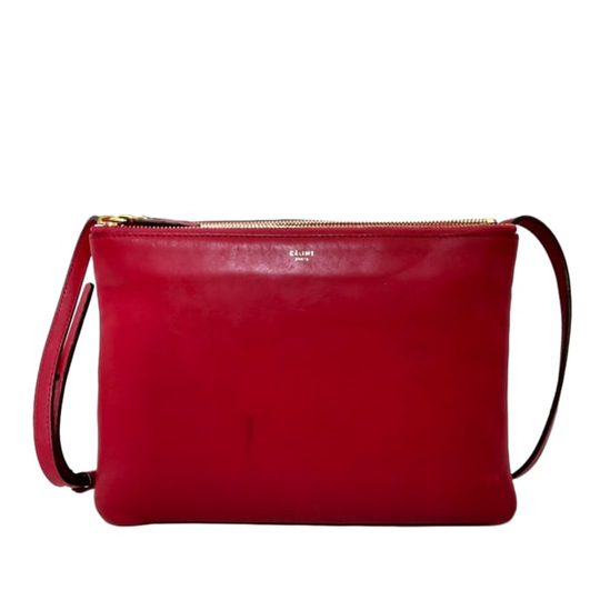 Celine Trio Leather Crossbody Bag