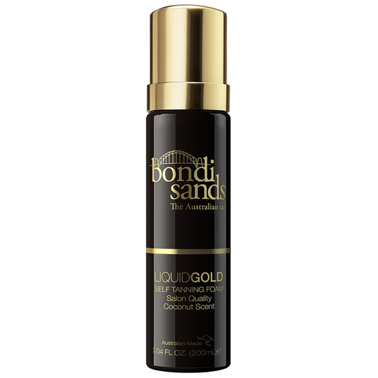 Liquid Gold Self Tanning Foam, 200 ml Bondi Sands Brun Utan Sol