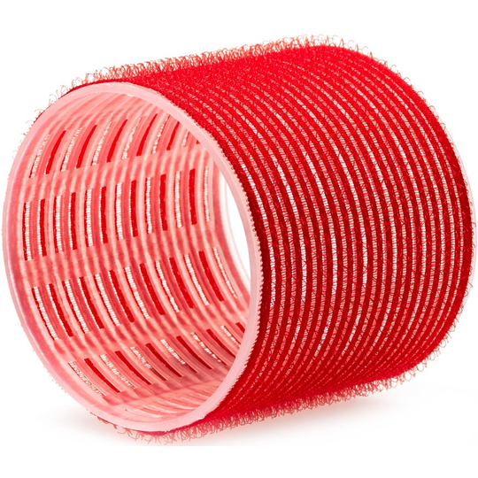 Self Grip XL Red 70 mm, 6-pack, Bravehead Hårspolar