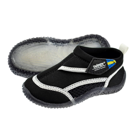 Swimpy Strandskor Black Stl 24-25