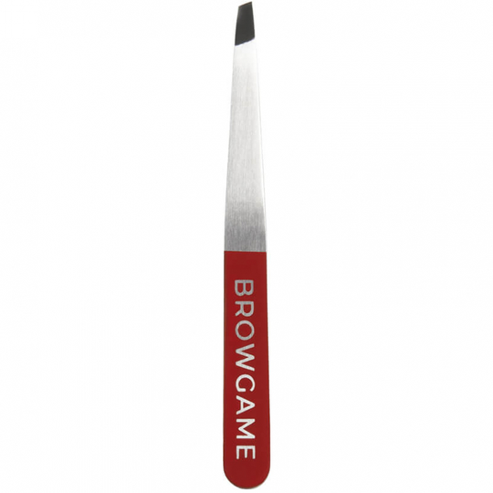Browgame Cosmetic Original Tweezer Slanted - Red