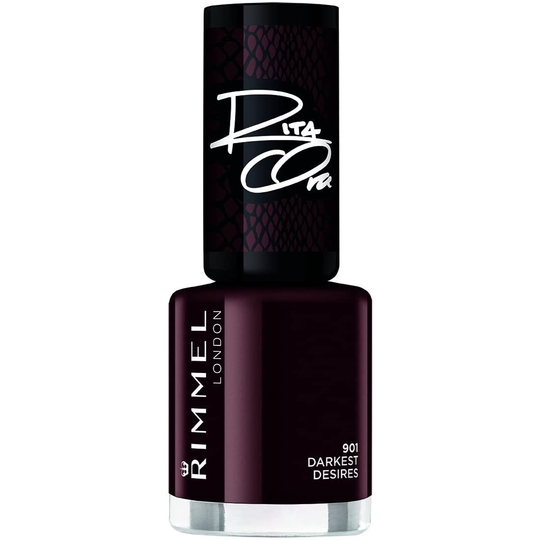 Rimmel 60 Second Nailpolish 901 Darkest Desires Rita
