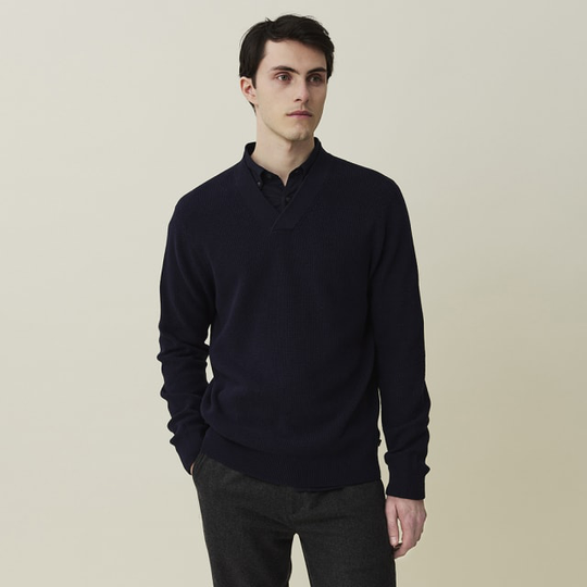Stefan Overlapping V-neck Sweater