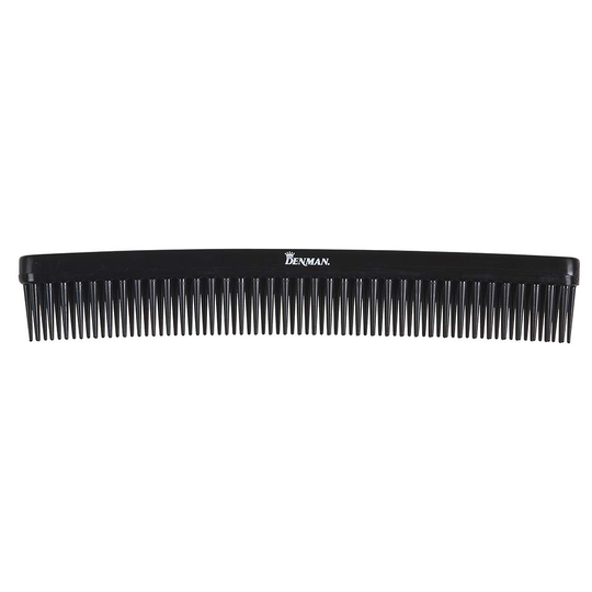 D12 Detangle & Tease Comb Black, Denman Hårborstar