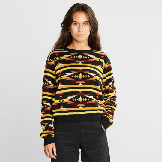 Sweater Arendal Ikat Black