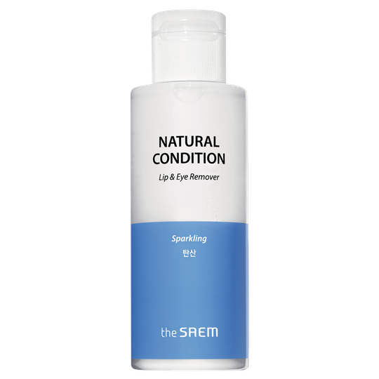 The Saem Natural Condition Sparkling Lip and Eye Remover Agua Micelar
