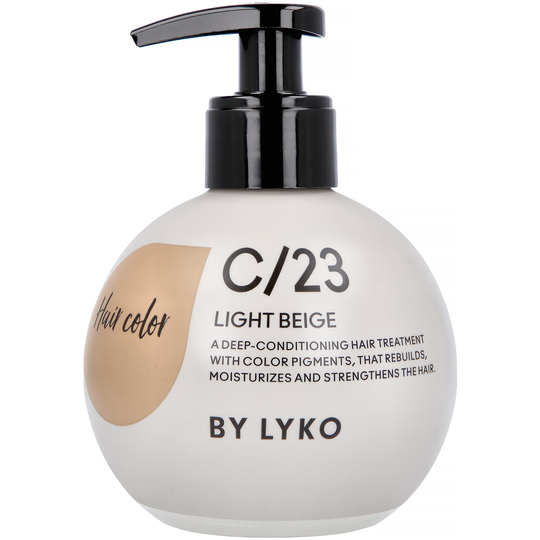 Lyko Haircolor C/23 Light Beige 200ml Färgbomb