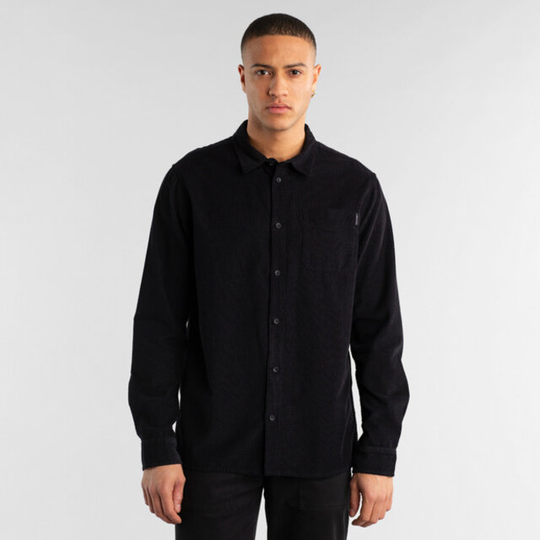 Shirt Varberg Corduroy Black