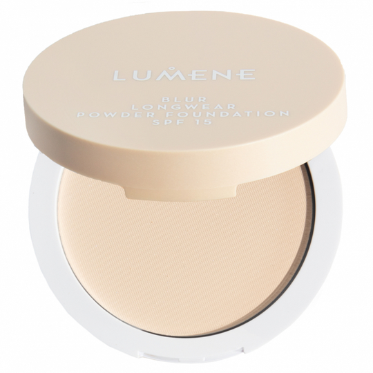 Lumene Blur Longwear Powder Foundation SPF 15 1 Classic Beige