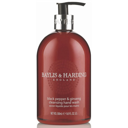 Baylis & Harding Signature Men's Black Pepper & Ginseng Hand Wash 500