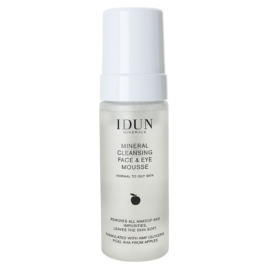 Cleansing Face & Eye Mousse, 150 ml IDUN Minerals Ansiktsrengöring