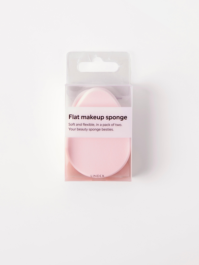 2-pack platta sminksvampar