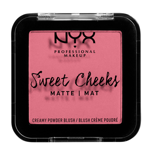 NYX Professional Makeup Sweet Cheeks Creamy Powder Blush Matte Rose & Play