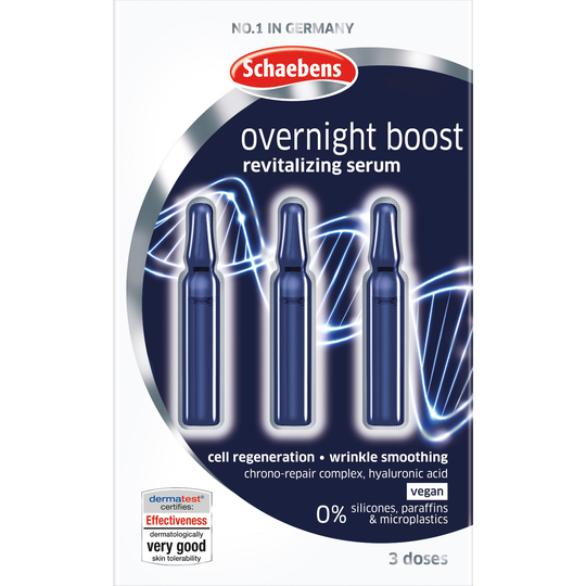 Schaebens Overnight Boost Revitalizing Serum 3x1 ml
