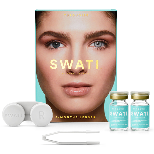 SWATI Cosmetics Natural colours Turquoise