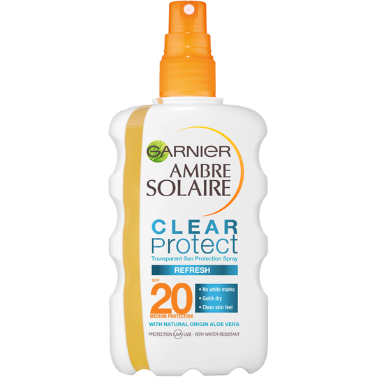 Garnier Ambre Solaire Ambre Solarie Clear Protect Spray SPF 20 20 SPF
