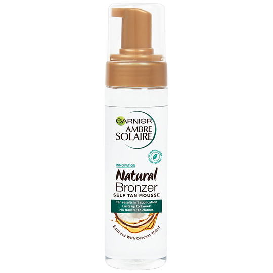Ambre Solaire Bronzer mousse, 200 ml Garnier Brun utan sol (BUS)