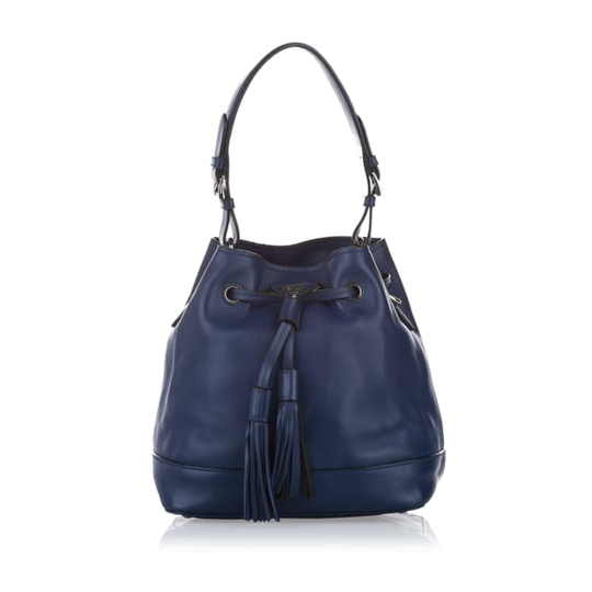 Prada Leather Bucket Bag