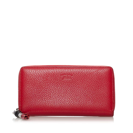 Gucci Bamboo Leather Long Wallet