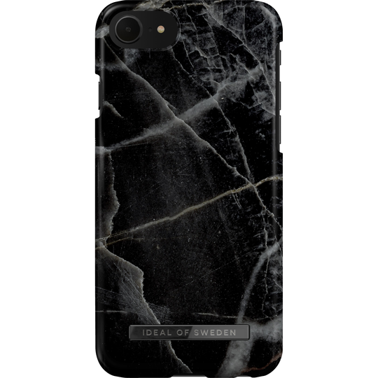 iDeal of Sweden iPhone 8/7/6/6s/SE Fashion Case Black Thunder Marble