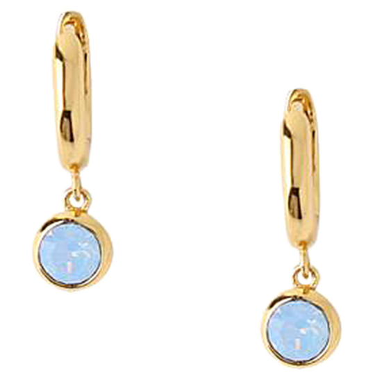 Air Blue Drop Huggie Hoops Earrings, Orelia Örhängen