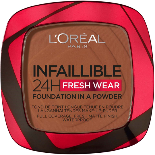Loreal Paris Infaillible Fresh Wear 24H Powder Foundation 375 Deep Am