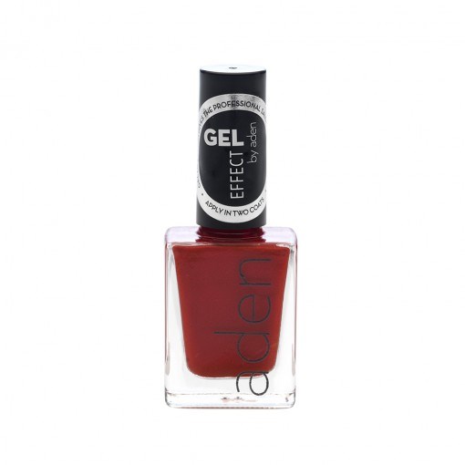 Aden Gel Effect Nail Polish Carmine Red
